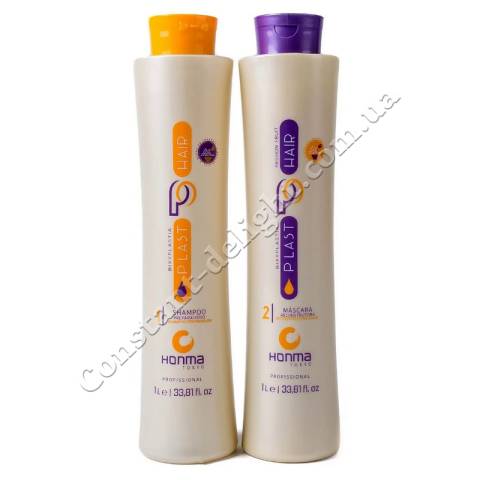 Набор Биксипластия для выпрямления и восстановления волос (шаг 2) Honma Tokyo Bixyplastia Passion Fruit Kit 30 ml+50 ml