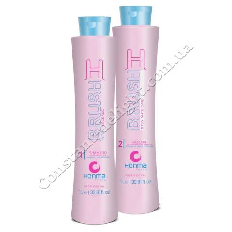 Набір ботокс для волосся Honma Tokyo H-Brush White Care 30 ml+50 ml