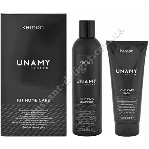Набор для домашнего ухода за волосами Kemon Unamy System Home Care Kit