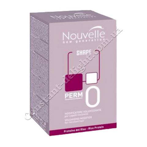 Набір для хімічної завивки жорсткого волосся Nouvelle Shape Kit 0, 2x120 ml