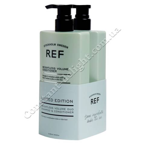 Набір для об'єму волосся (шампунь+кондиціонер) REF Duo Weightless Volume 2x600 ml