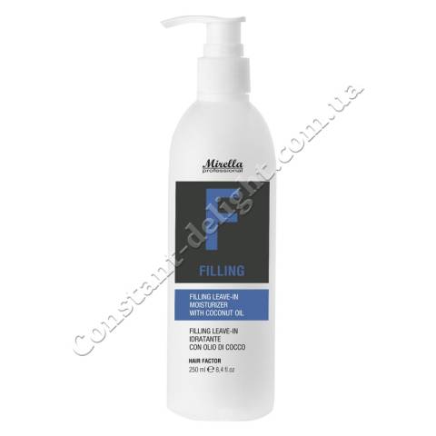 Несмываемое средство для увлажнения и наполнения волос Mirella Professional F Filling Leave-in Moisturizer 250 ml