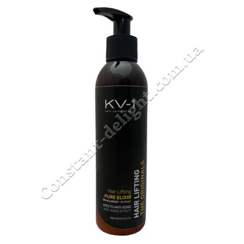 Несмываемый крем-лифтинг с маслом виноградных косточек KV-1 The Originals Hair Lifting Pure Elixir Cream 200 ml