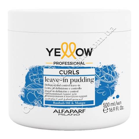 Yellow Curls Leave-In Pudding Несмываемый пудинг для вьющихся волос 500 ml