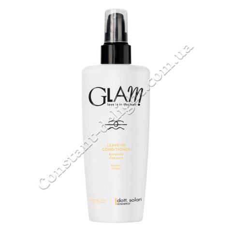 Несмываемый спрей-кондиционер для волос с кератином и имбирем Dott. Solari Glam Leave-In Conditioner 150 ml