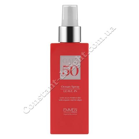 Несмываемый спрей для разглаживания и увлажнения волос волос Emmebi Italia Gate 50 Wash Ocean Spray Leave-In 125 ml