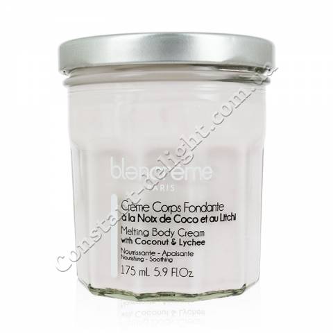 Нежный крем для тела Кокос и Личи Blancrème Melting Body Cream with Coconut & Lychee 175 ml