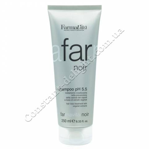 Шампунь против выпадения волос для мужчин FarmaVita Noir Shampoo 250 ml