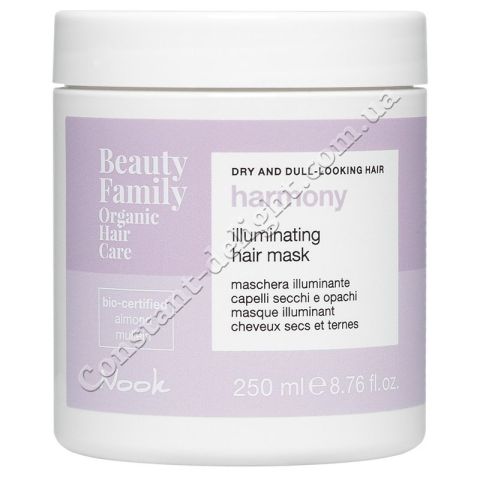 Nook Beauty Family Harmony Illuminating Hair Mask Маска для блеска сухих и тусклых волос 250 ml