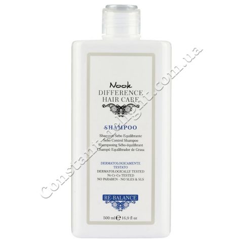 Nook Difference Hair Care Re-Balance Shampoo Шампунь для волос себобаланс 500 ml