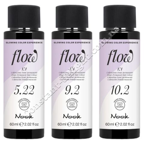 Nook Flow Glowing Color Experience Масляная тонирующая краска для волос 60 ml