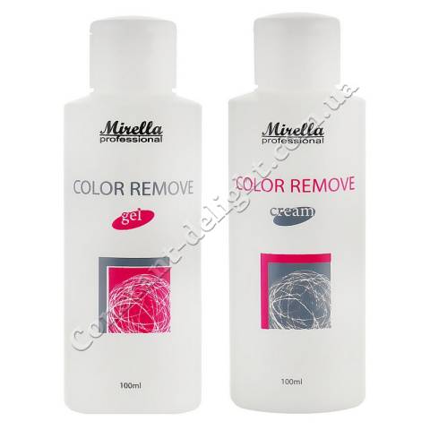 Засіб для зняття косметичного пігменту Mirella Professional Color Remove 2x100 ml