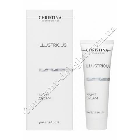 Оновлюючий нічний крем для обличчя Christina Illustrious Night Cream 50 ml