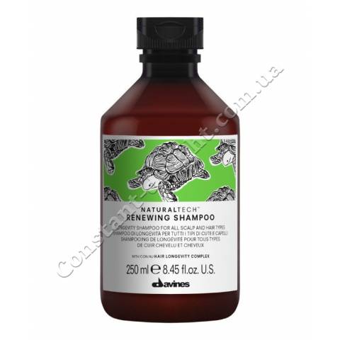 Обновляющий шампунь против старения кожи головы и волос Davines Natural Tech  Renewing Shampoo 250 ml