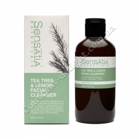Очищающее средство для лица Чайное Дерево и Лимон Sensatia Botanicals Tea Tree & Lemon Facial Cleanser 220 ml
