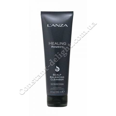Очищающий шампунь для волос и кожи головы, восстанавливающий баланс L'anza Healing Remedy Scalp Balancing Cleanser 266 ml