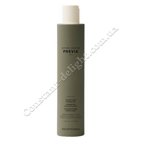 Очищаючий шампунь для волосся проти лупи Previa Extra Life Purifying Shampoo 250 ml