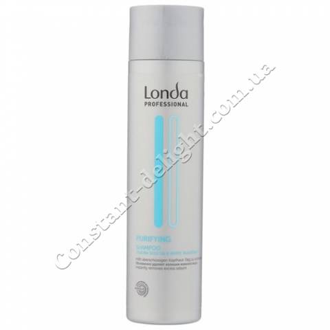 Очищающий шампунь для жирных волос Londa Professional Purifying Shampoo 250 ml