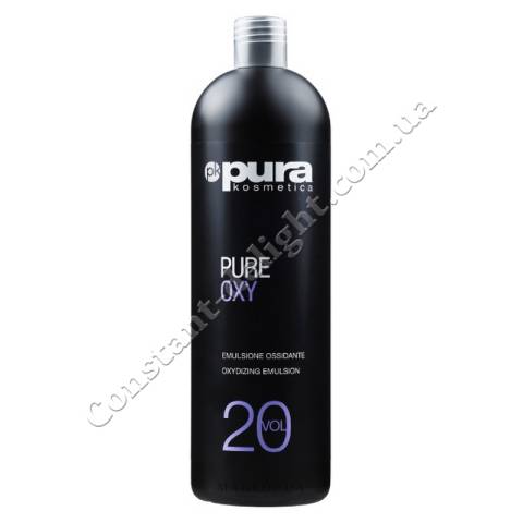 Окислювач фарби 6% Pura Kosmetica Pure Oxy 20 Vol. 1000 ml