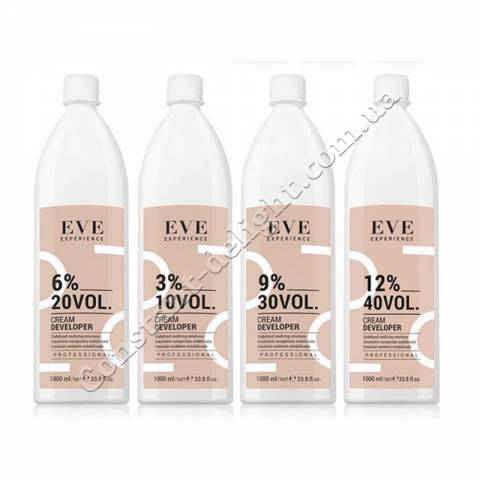 Окислювач FarmaVita EVE Experience Cream Developer 3%, 6%, 9%, 12% 1000 ml