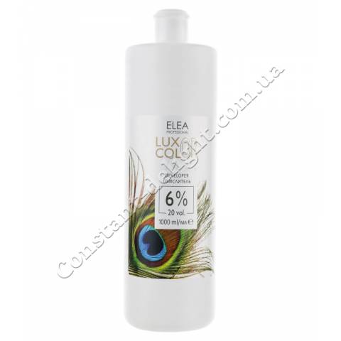 Окислительная эмульсия Elea Professional Luxor Color Developer 6% 1000 ml