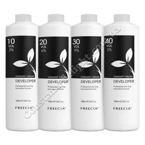 FREECIA Developer 3%, 6%, 9%, 12% Окисляющая эмульсия 1000 ml