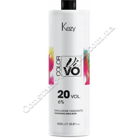 Окислююча емульсія Kezy Color Vivo Oxidizing Emulsion 6% 1000 ml