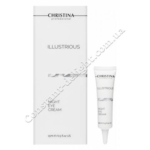 Омолоджуючий нічний крем для шкіри навколо очей Christina Illustrious Night Eye Cream 15 ml