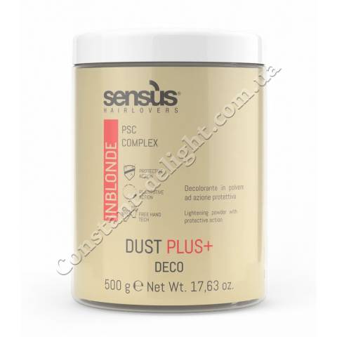 Осветляющая пудра (банка) Sens.us Deco Dust Plus+ 500 g