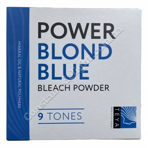 Освітлююча пудра для волосся Teya Professional Power Blond Blue 9 Tones 500 g