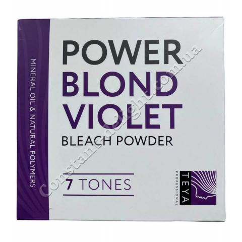 Освітлююча пудра для волосся Teya Professional Power Blond Violet 7 Tones 500 g