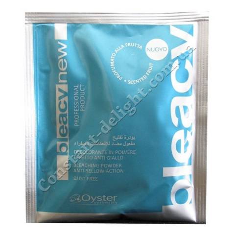Порошок для волосся, що освітлює, без аміаку запаска (блакитна) Oyster Cosmetics Bleaching Powder Blue Ammonia Free 500 g