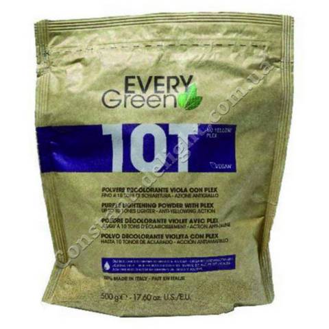 Осветляющий порошок для волос Dikson Every Green 10Т Plex Powder 500 g