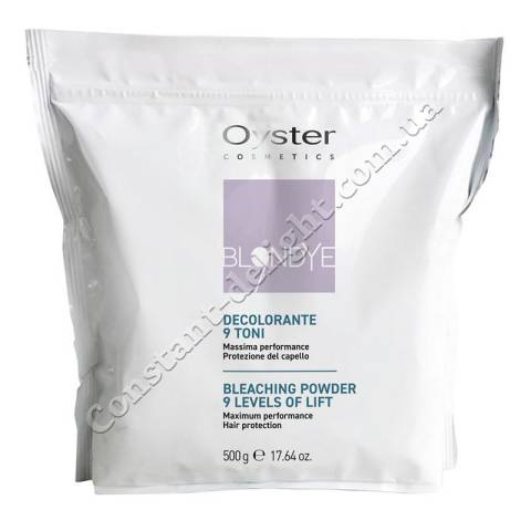 Осветляющий порошок для волос до 9 тонов Oyster Cosmetics Bleaching Powder 9 Levels 500 g