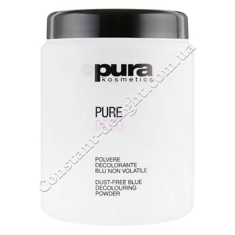 Осветляющий порошок для волос голубой Pura Kosmetica Pure Deco Blue Powder 500 g