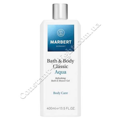 Освіжаючий гель для душу Marbert Bath&Body Classic Aqua Bath&Shower Gel 400 ml