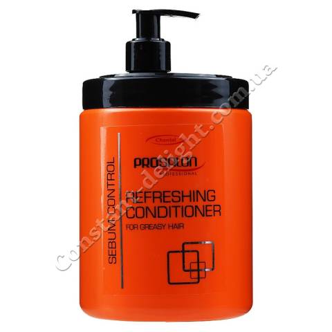 Освежающий кондиционер для жирных волос Prosalon Refreshing Conditioner 1000 ml