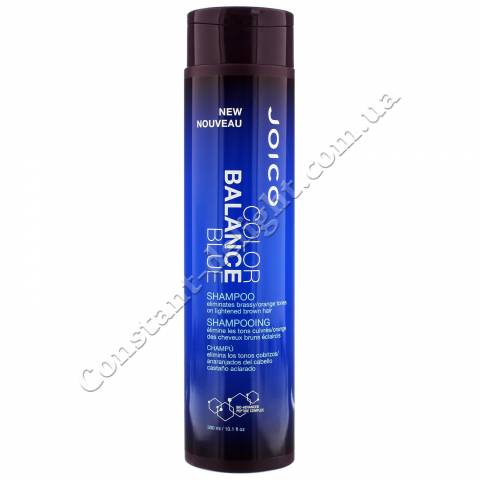 Оттеночный шампунь, восстанавливающий баланс (голубой) Joico Color Balance Blue Shampoo 300 ml