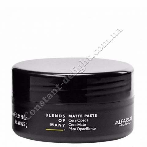 Паста-гель матовая для волос ALFAPARF Blends Of Many Matte Paste 75 ml