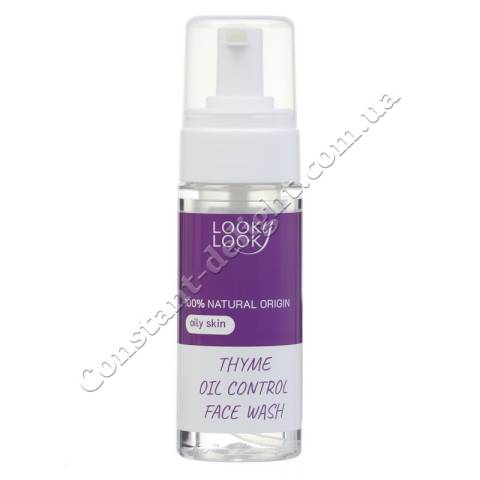 Пенка для умывания для комбинированной и склонной к жирности кожи с экстрактом чабреца Looky Look Thyme Oil Control Face Wash 150 ml