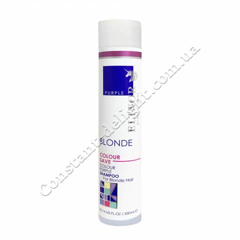 Шампунь фіолетовий для освітленого волосся Elinor Professional Colour Purple Shampoo for Blonde Hair 300 ml