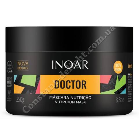 Поживна маска для волосся Inoar Doctor Nutrition Mask 250 ml