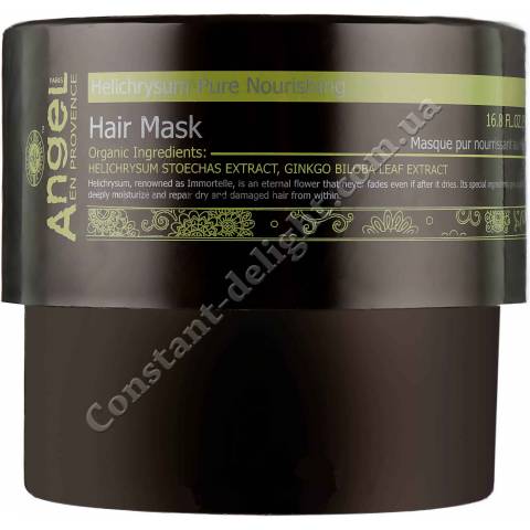 Поживна маска для волосся з екстрактом безсмертника Angel Professional Paris Provence Hair Mask 500 ml