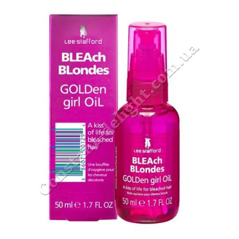Поживне масло для освітленого волосся Lee Stafford Bleach Blondes Golden Girl Oil 50 ml