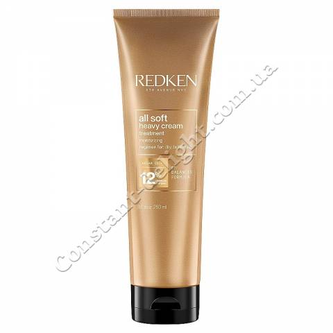 Питательный крем для сухих и ломких волос Redken All Soft Heavy Cream Treatment 250 ml