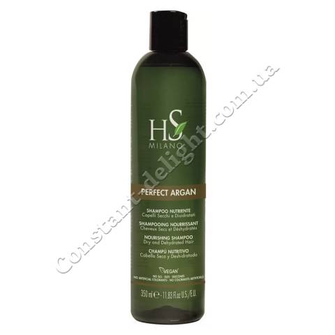 HS Milano Perfect Argan Nourishing Shampoo Шампунь для сухих и поврежденных волос с маслом Арганы 350 ml
