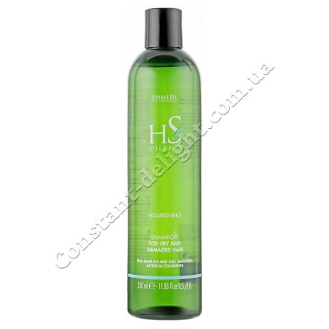 Питательный шампунь для сухих и поврежденных волос HS Milano Emmedi Nourishing Shampoo 350 ml