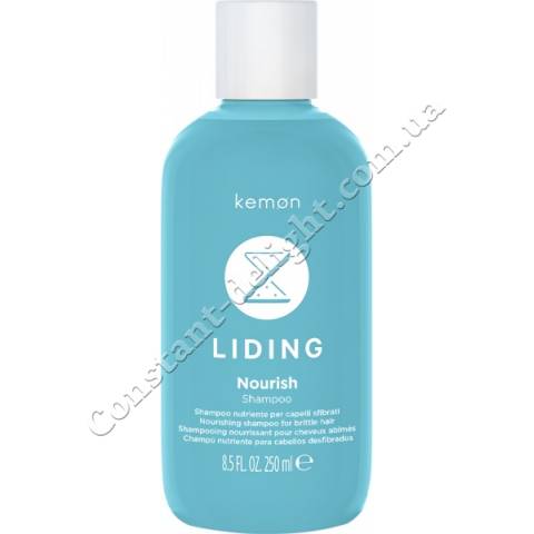 Поживний шампунь для сухого волосся Kemon Liding Nourish Shampoo 250 ml