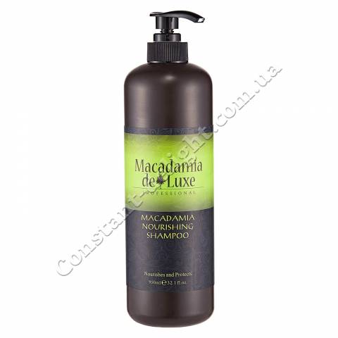 Поживний шампунь з маслом макадамії De Luxe Macadamia Nourishing Shampoo 1000 ml