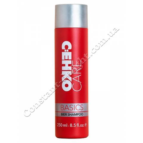 Пивной шампунь для тонких волос C:EHKO Basic Care Beer Shampoo 250 ml